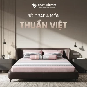 [Tặng] 01 Ga Microfiber Thuần Việt