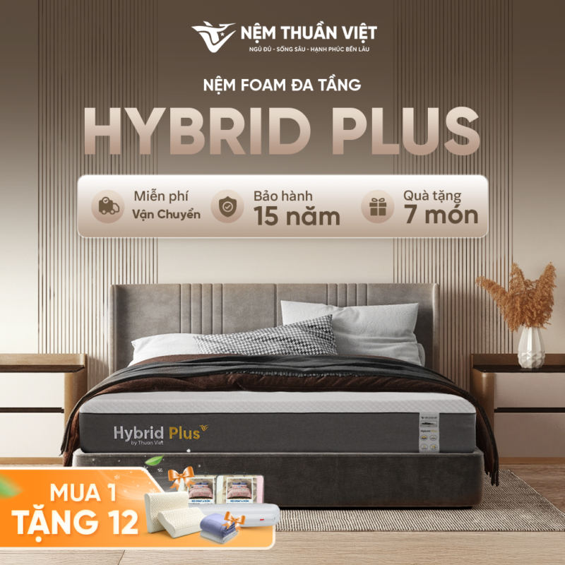 Nệm Hybrid Plus