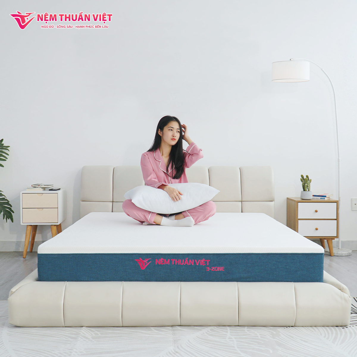 Nệm Foam phân vùng Thuần Việt 3’Zone (11)