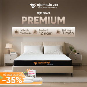 Nệm Foam Thuần Việt Premium