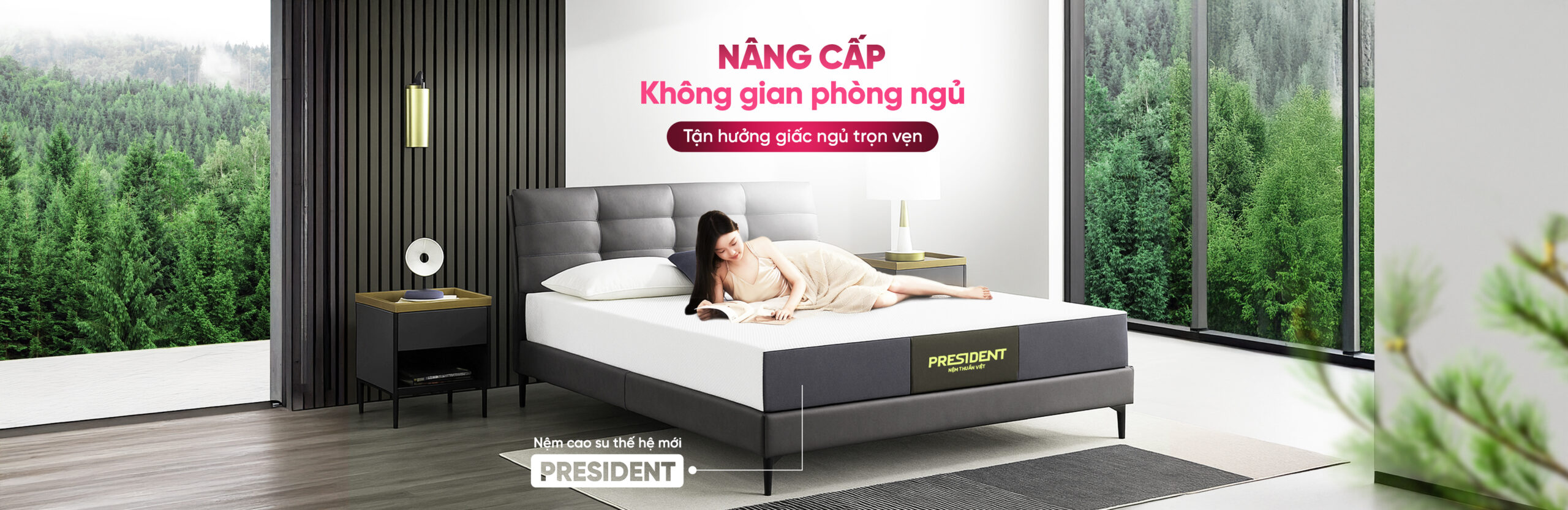 Nệm Thuần Việt – Nâng Cấp Không Gian Phòng Ngủ
